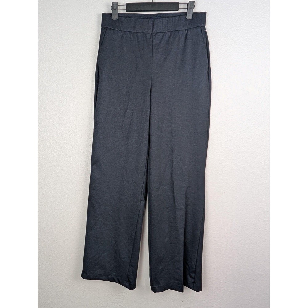 Rachel Rachel Roy Pants Womens Small Black Wide Leg Pull‎ On Stretch Work Office